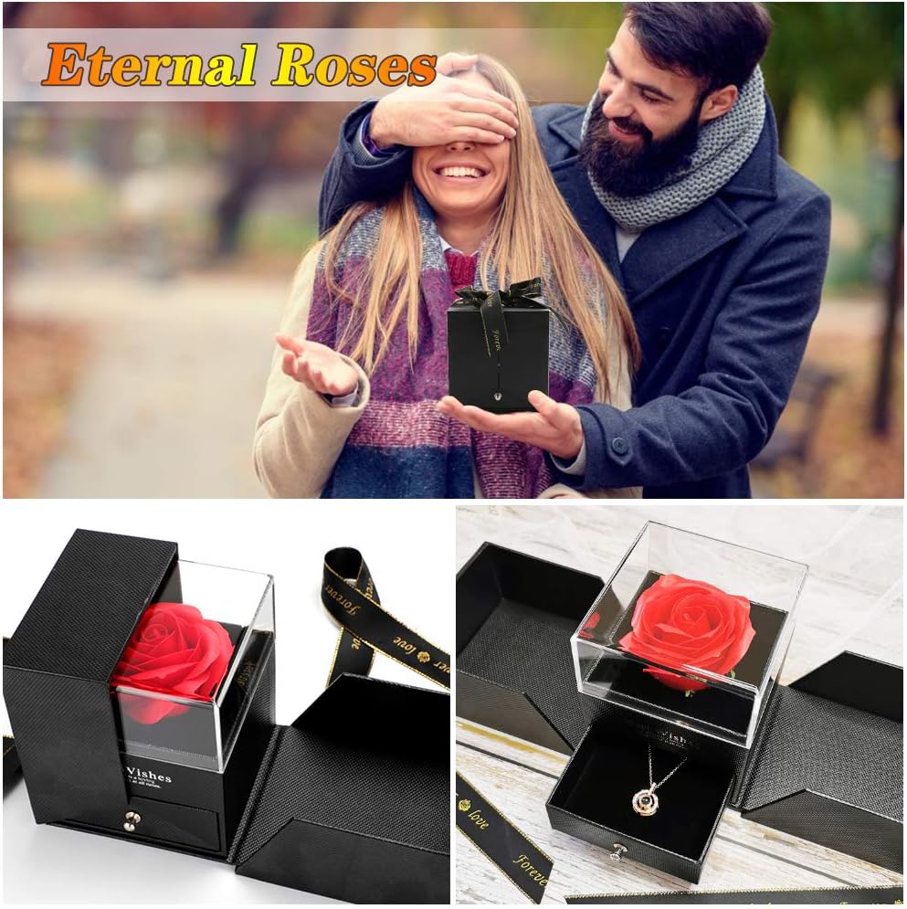 Eternal Rose Jewellery Gift Box